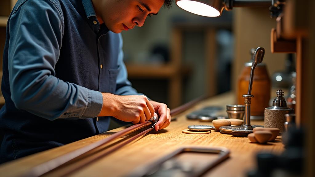 カスタムロッド制作ワークショップエリア